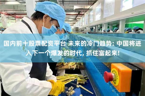 国内前十股票配资平台 未来的冷门趋势: 中国将进入下一个爆发的时代, 抓住富起来!